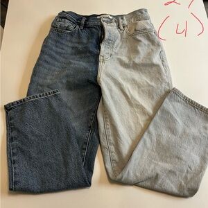 Two-Tone Jeans